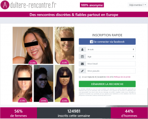 Site de rencontre adultère